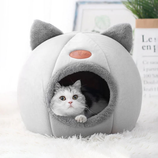 Cozy Winter Pet Cave